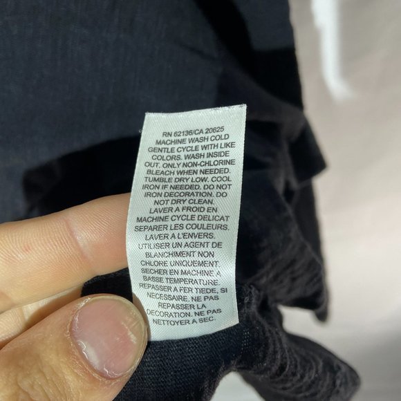 Guess Long Sleeved Black Shirt Mens Medium - Picture 6 of 6